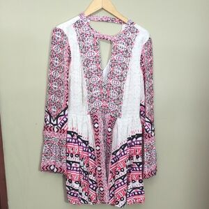 Free People Multicolor Boho Dress